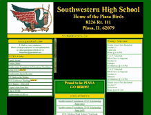 Tablet Screenshot of piasabirds.com